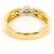Autre Marque Ring in Platin und Gelbgold Golden - Ansicht 4