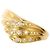 Autre Marque 18K Gelbgold Diamantring Golden