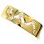 Autre Marque 18K Gelbgold-Ring mit Diamant Golden