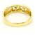Autre Marque 18K Gelbgold-Ring mit Diamant Golden - Ansicht 4