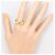 Autre Marque 18K Gelbgold-Ring mit Diamant Golden - Ansicht 7
