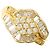 Autre Marque 18K Gelbgold-Ring mit Diamant Golden