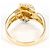 Autre Marque 18K Gelbgold und Platin Diamant Ring Golden - Ansicht 4