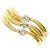 Autre Marque 18K Gelbgold-Ring mit Diamant Golden