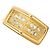 Autre Marque 18K Gelbgold-Ring mit Diamant Golden