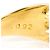 Autre Marque Anillo de banda en oro amarillo de 18K con diamante Dorado - vista 6