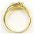 Autre Marque 18K Gelbgold-Ring mit Diamant Golden - Ansicht 3
