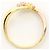 Autre Marque 18K Goldring mit Diamant Golden - Ansicht 3