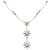 Autre Marque Collana in oro bianco 14K e diamanti D'oro