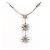 Autre Marque Collana in oro bianco 14K e diamanti D'oro - vista 3