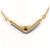 Autre Marque Collana in oro giallo 18K e platino con diamante D'oro - vista 3