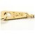 Autre Marque Collana in oro giallo 18K e platino con diamante D'oro - vista 4