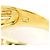 Autre Marque 18K Gold- und Platinring mit Diamant Golden - Ansicht 5