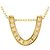 Autre Marque Collana in oro giallo 18K con diamante D'oro