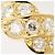 Autre Marque 18K Gelbgold-Ring mit Diamant Golden - Ansicht 2