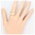 Autre Marque 18K Gelbgold-Ring mit Diamant Golden - Ansicht 7
