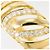 Autre Marque 18K Gelbgold Diamantring Golden - Ansicht 2