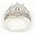 Autre Marque Platinring mit Diamant - Ansicht 4