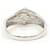 Autre Marque Platinring mit Diamant - Ansicht 4