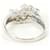 Autre Marque PT900 Platinring mit Diamant  - Ansicht 4