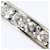 Autre Marque Anello a fascia in platino e diamanti  - vista 2