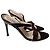 Versus Versace braune Leder-Riemchen-Sandaletten