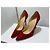 Christian Louboutin Decoltish 100 Décolleté Camoscio Rosso - vista 3