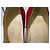 Christian Louboutin Decoltish 100 Décolleté Camoscio Rosso - vista 4