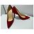 Christian Louboutin Decoltish 100 Décolleté Camoscio Rosso - vista 6