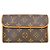 Louis Vuitton Florentine Waist Monogram Canvas medium Marrone