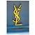 Saint Laurent Cassandre YSL in vernice blu reale - vista 6