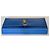 Saint Laurent Cassandre YSL in vernice blu reale - vista 9