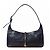 Escada Borsa a tracolla in pelle blu navy stampa coccodrillo Nero