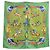 Hermès Hermes Carré 90 Seta multicolore 90 x 90 Verde