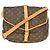 Louis Vuitton Saumur Monogram Canvas 35 Marrone