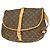 Louis Vuitton Saumur Monogram Canvas 35 Marrone - vista 2