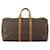 Louis Vuitton Keepall Monogram Canvas 55 Marrone
