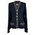 Timeless Chanel Paris / Shanghai Tweed-Jacke Schwarz