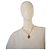 Yves Saint Laurent Collana Pendente in Vetro Ambra e Oro D'oro - vista 9