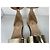 Sandali in pelle oro Valentino Garavani Rockstud D'oro - vista 12