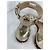 Sandali in pelle oro Valentino Garavani Rockstud D'oro - vista 9