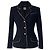 Chanel Paris / Venedig Cruise Collection Tweed-Jacke Schwarz