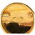 Spilla tonda vintage Chanel Coco Mark D'oro - vista 3