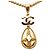 Collana Chanel Vintage Coco Mark Rogue Chain D'oro
