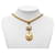Collana Chanel Vintage Coco Mark Rogue Chain D'oro - vista 6