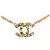 Collier à chaîne avec le logo Coco de Chanel Doré