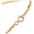 Collier à chaîne avec le logo Coco de Chanel Doré - vue 4