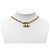 Collier à chaîne avec le logo Coco de Chanel Doré - vue 6