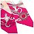 Foulard Hermès Twilly Festival des Amazones Rosa - vista 3