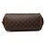 Borsa Louis Vuitton Monogram Montorgueil PM Marrone - vista 3